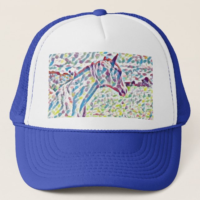 Horse Colors Of Life,   Trucker Hat (Front)