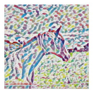 Horse Colours Of Life, Poster