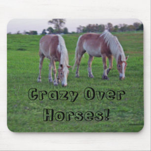 Horse Crazy Mouse Pad