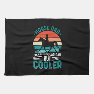 Horse Dad Kitchen Towel