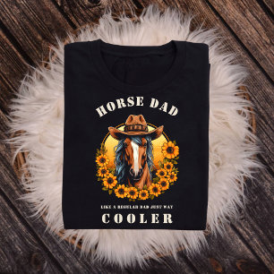 Horse Dad Like Regular Dad Just Way Cooler T-Shirt