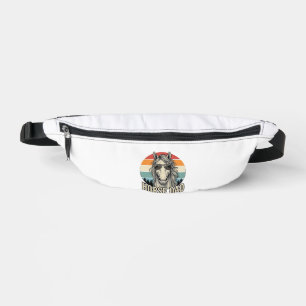 Horse Dad Vintage Sunset Engraving Vector Design_1 Fanny Pack