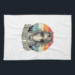 Horse Dad Vintage Sunset Engraving Vector Design_1 Kitchen Towel<br><div class="desc">Horse Dad Vintage Sunset Engraving Vector Design_1</div>