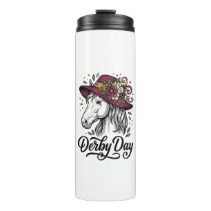 Horse Dad Vintage Western Cowboy Rider Shirt Desig Thermal Tumbler