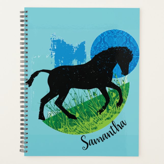 Horse de frottement Planificateur hebdomadaire/men (Devant)