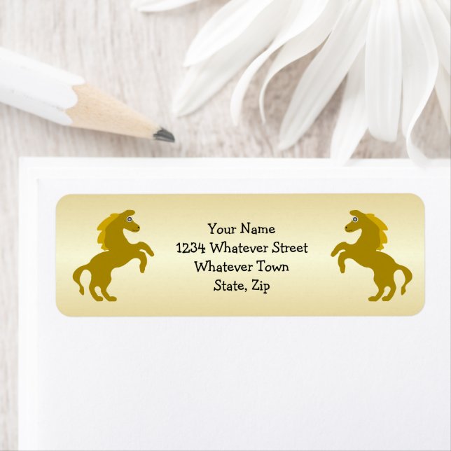 Horse Design Return Address (Insitu)