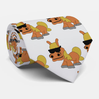 Horse Design Tie