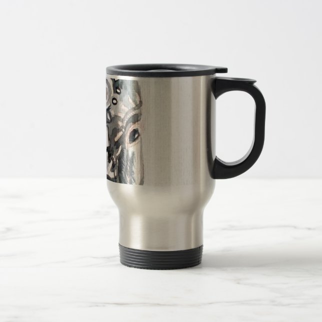 Horse detail Commuter Mug (Right)