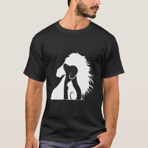 Horse Dog Cat Funny Horses Riding Racing Lover Gra T-Shirt