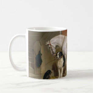 Horse dog Favourites painting art Landseer Propert Coffee Mug