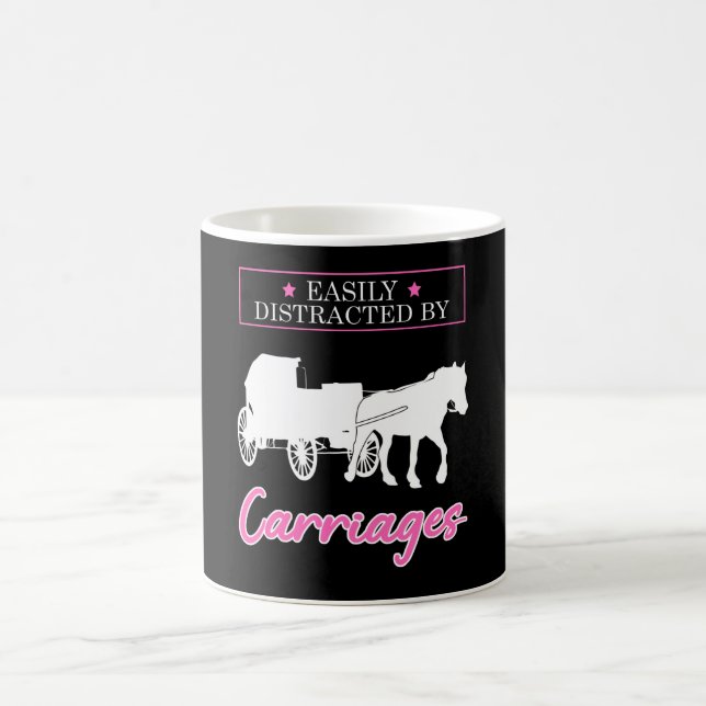 Horse-drawn Carriage Coffee Mug (Center)