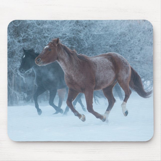 Horse Drive Mouse Pad (Front)