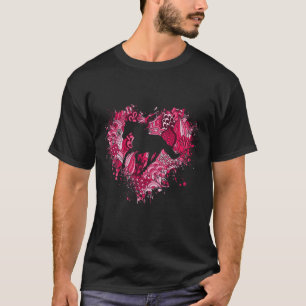 Horse Equestrian Rider Love Horseback Riding Girls T-Shirt
