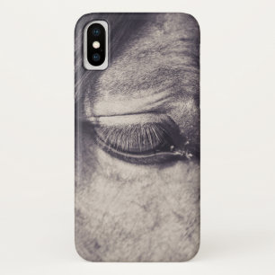 Horse Eye 002 iPhone X Case