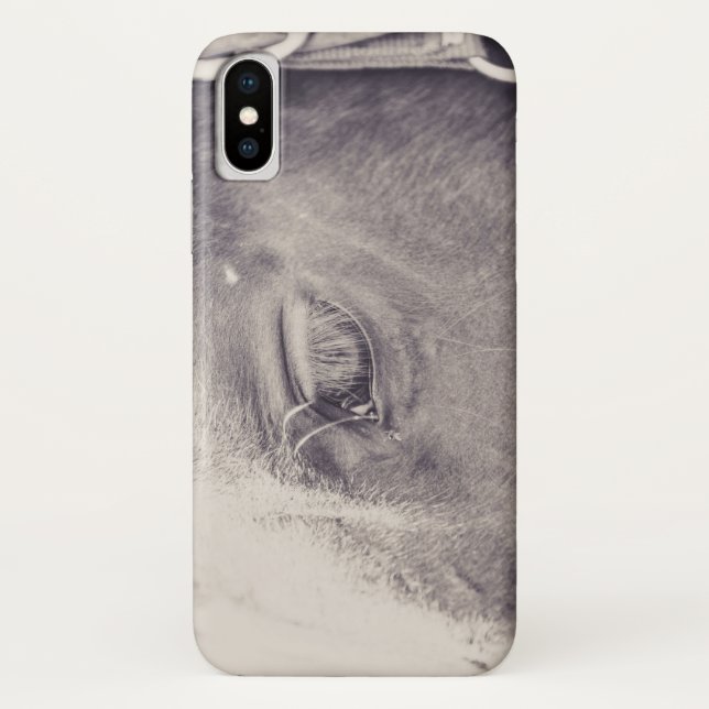 Horse Eye 004 Case-Mate iPhone Case (Back)