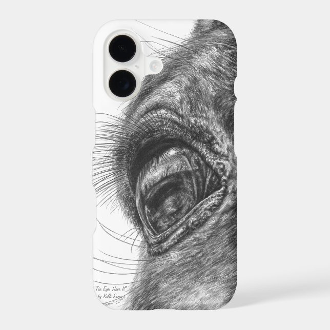 Horse Eye Reflection Closeup (Back)