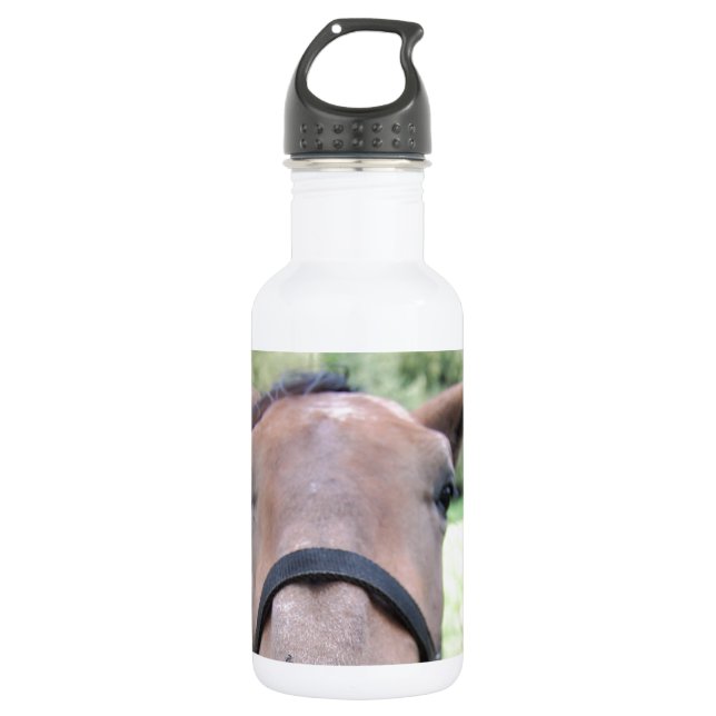 Horse face 532 ml water bottle (Front)