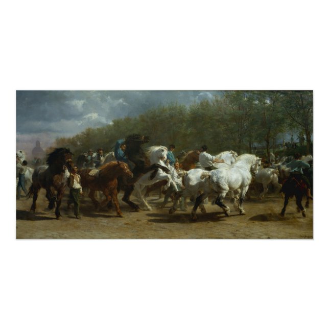 Horse Fair (Equine Art) Poster (Front)