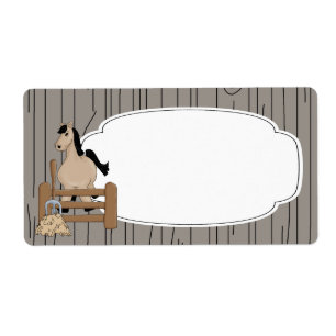 Horse Farm Label
