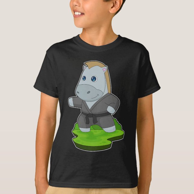 Horse Fighter Martial arts T-Shirt (Front)