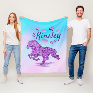 Horse Fleece Blanket
