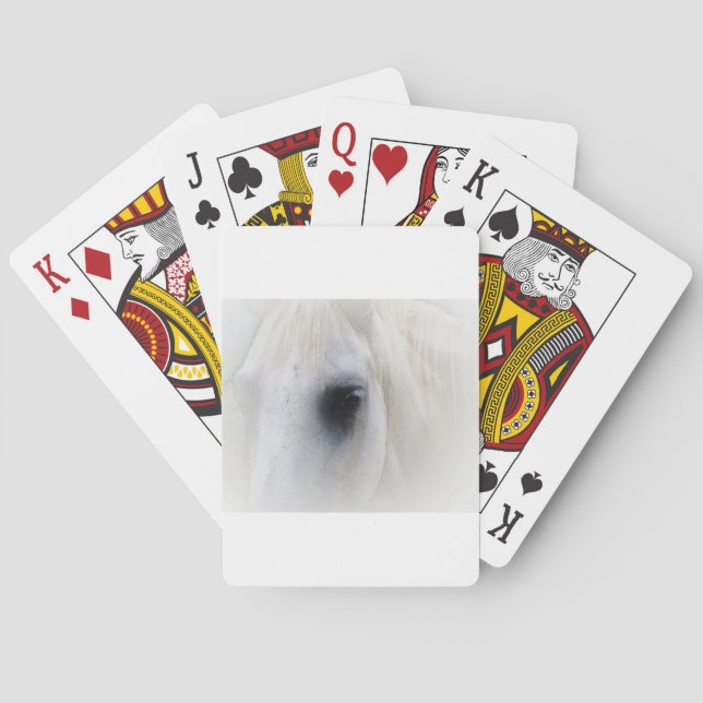 Horse & Floral Playing Cards (Back)