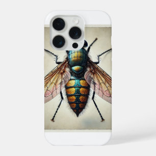 Horse Fly from Above 020924IREF225 - Watercolor iPhone 15 Pro Case