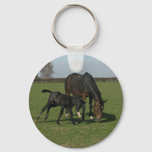 Horse & Foal Keychain