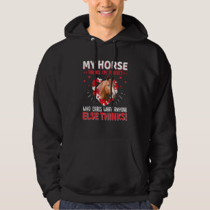 Horse For Girls & Women Who Love Horses 5 Hoodie