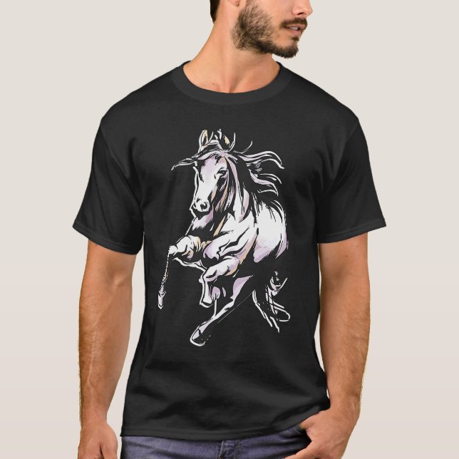 Horse for riders horse lovers T-Shirt (Front)