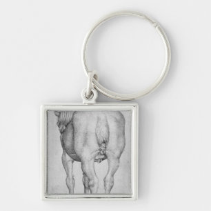 Horse, from the The Vallardi Album Keychain