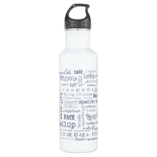Horse Gaits 710 Ml Water Bottle