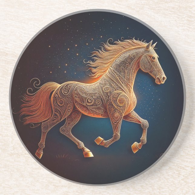 Horse Galloping  Coaster (Front)