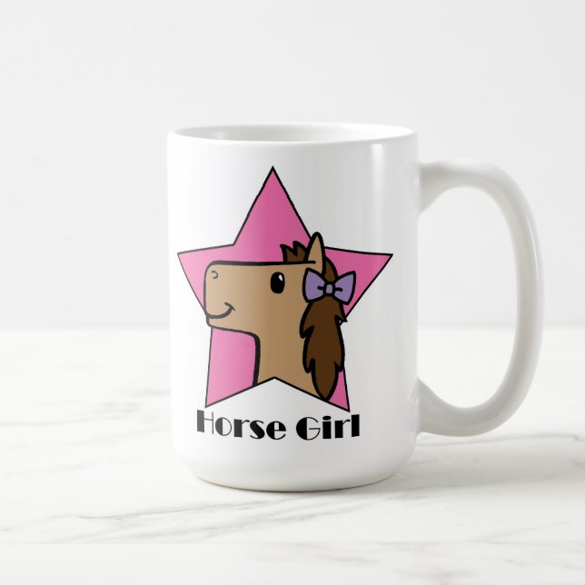 Horse Girl Coffee Mug (Right)