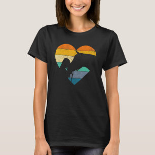 Horse Girl Heart I Love Horses Equestrian Horsebac T-Shirt