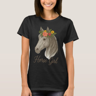 Horse Girl Horse Lover Gifts Women Teenage Horseba T-Shirt