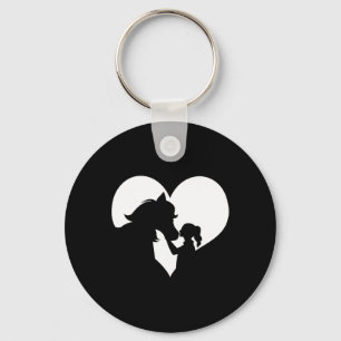Horse Girl Horse Lovers Horseback Riding Cowgirl R Keychain