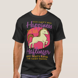 Horse Girl Horseback Riding Halfinger Lover Thorou T-Shirt