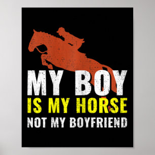 Horse Girl Horseback Riding  Poster