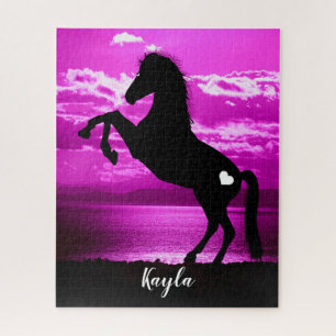 Horse Girl Jigsaw Puzzle