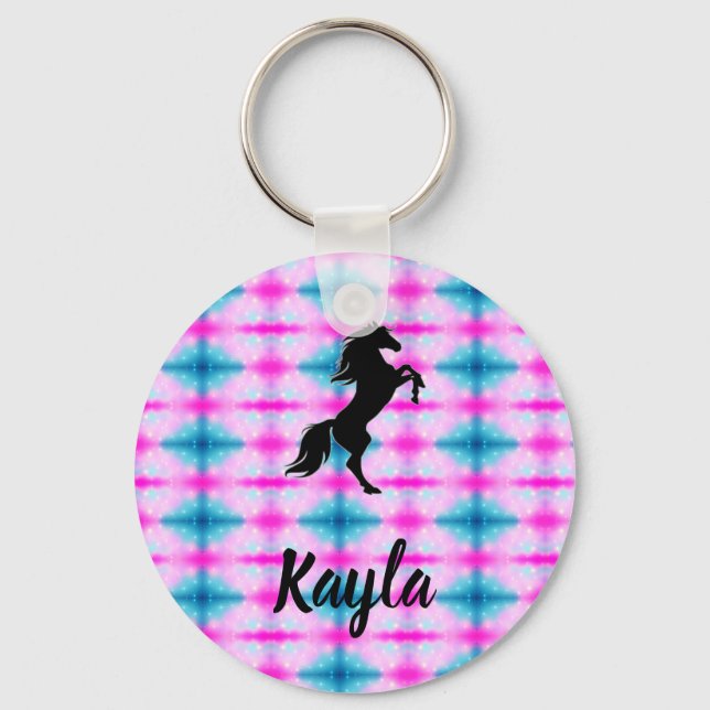 Horse Girl Keychain (Front)