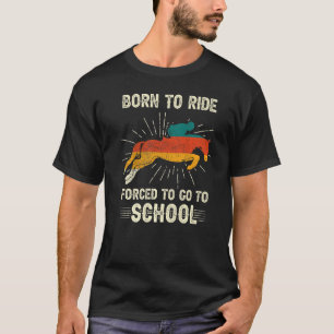 Horse Girls Boys Riding Rider Rancher Horseman Equ T-Shirt