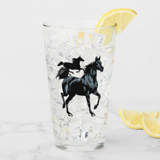 Horse Glass Cup