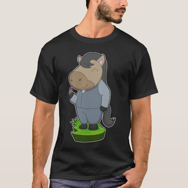 Horse Groom Wedding ring Wedding T-Shirt (Front)