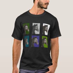 Horse Hand Drawn Art T-Shirt