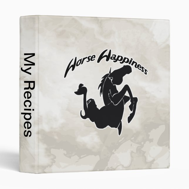 Horse Happiness Binder (Front/Spine)