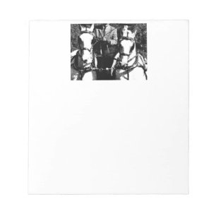 Horse Harness Team notepad