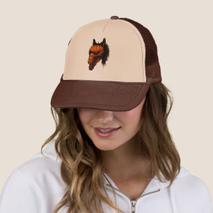 Horse Head of Pumpkin Trucker Hat