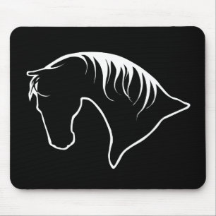 Horse Head Siloquette  MOUSEPAD