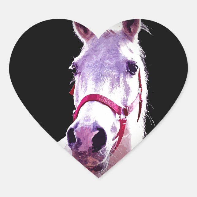 Horse Heart Sticker (Front)